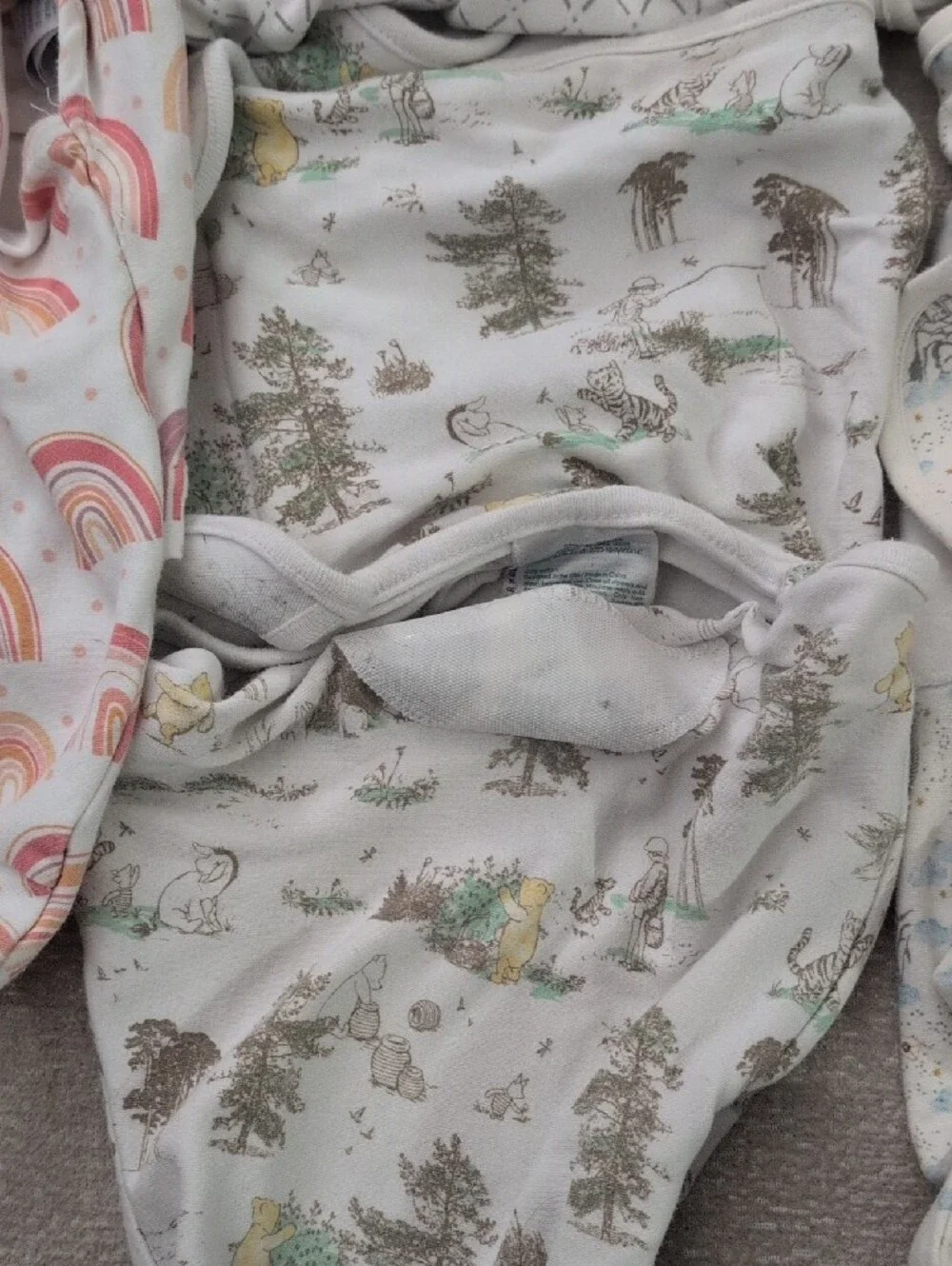 Lot of 5 Baby 0-3 Month Swaddles - Harry Potter, Winnie The Pooh, Kea Babies